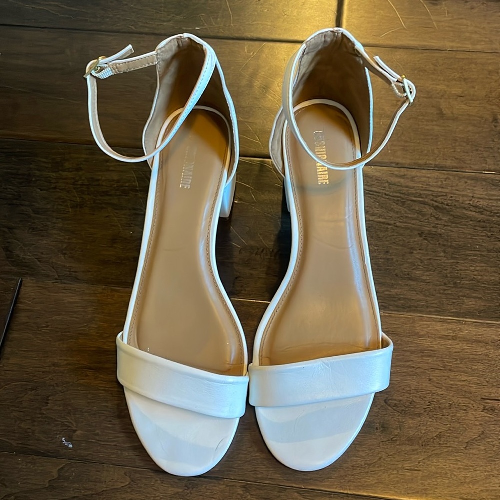 White heels